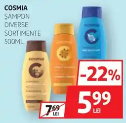 Auchan Cosmia șampon diverse sortimente Ofertă