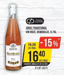 Mega Image Jidvei traditional Ofertă