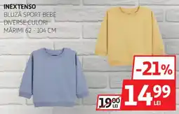 Auchan Inextenso bluză sport bebe Ofertă