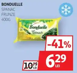 Auchan Bonduelle spanac frunze Ofertă