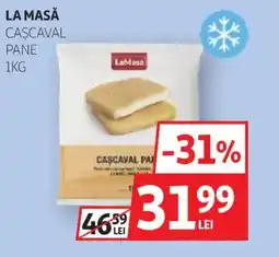 Auchan La Masă cașcaval pane Ofertă