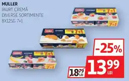 Auchan Muller iaurt cremă Ofertă