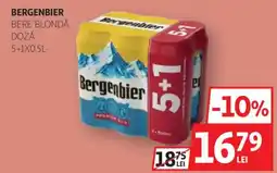 Auchan Bergenbier bere blondă Ofertă