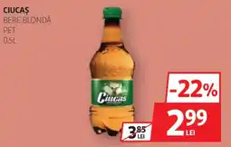 Auchan Ciucas bere blondă Ofertă
