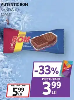 Auchan Rom sandwich Ofertă