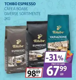 Auchan Tchibo espresso Ofertă
