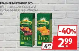 Auchan Pfanner multi gold eco Ofertă