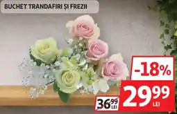 Auchan Buchet trandafiri și frezii Ofertă