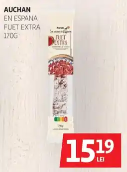 Auchan Auchan fuet extra Ofertă