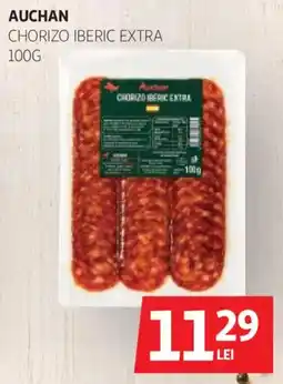 Auchan Auchan chorizo iberic extra Ofertă