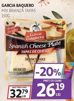 Auchan Garcia Baquero mix brânză tapas Ofertă