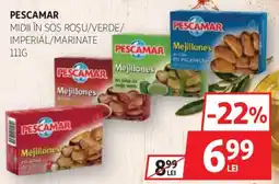 Auchan Pescamar midii în sos roșu/verde/imperial/marinat Ofertă