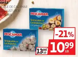Auchan Pescamar acule de calamar cu usturoi/galician Ofertă