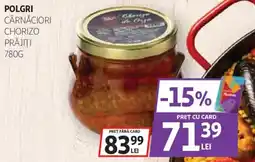 Auchan Polgri cârnãciori chorizo prãjiÅ£i Ofertă
