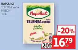 Auchan Napolact telemea vacă huedin Ofertă