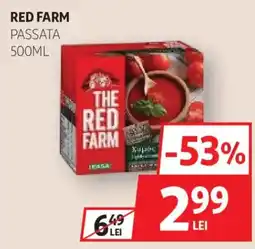 Auchan The Red Farm Passata Ofertă