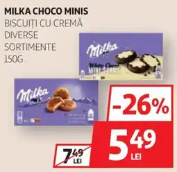 Auchan Milka choco minis Ofertă
