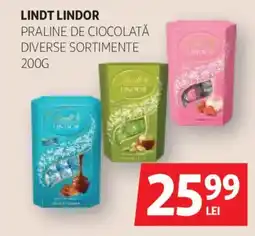 Auchan Lindt Lindor praline de ciocolată Ofertă