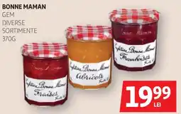 Auchan Bonne Maman gem diverse sortimente Ofertă