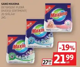 Auchan Maxima detergent pudră Ofertă