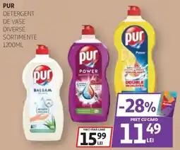 Auchan pur detergent de vase diverse sortimente Ofertă