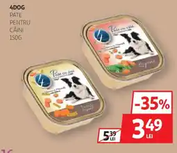 Auchan 4dog pate pentru câini Ofertă