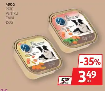 4dog pate pentru câini