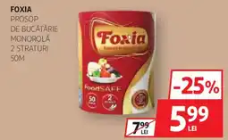 Auchan Foxia prosop de bucătărie monorolă 2 straturi Ofertă