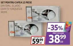 Auchan Set pentru cafea 12 piese Ofertă