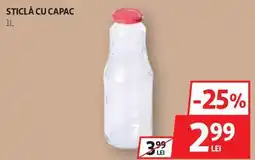Auchan Sticlă cu capac Ofertă