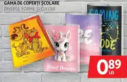 Auchan Gama de coperti scolare Ofertă