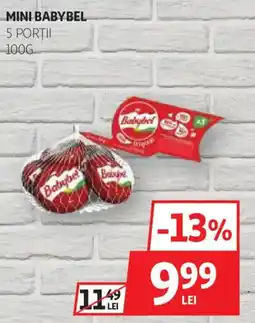 Auchan Babybel mini babybel Ofertă
