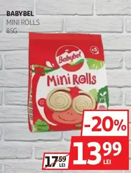 Auchan Babybel mini rolls Ofertă