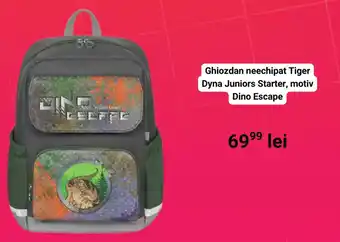 Ghiozdan neechipat Tiger Dyna Juniors Starter