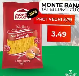 Simos Monte Banato tăiței lungi cu ouă Ofertă