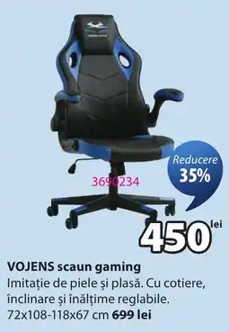 JYSK Vojens scaun gaming Ofertă