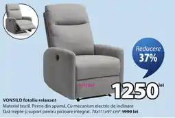 JYSK Vonsild fotoliu relaxant Ofertă