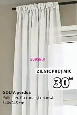JYSK Golta perdea Ofertă