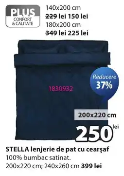 JYSK Stella lenjerie de pat cu cearșaf Ofertă