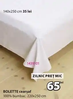 JYSK Bolette cearșaf Ofertă