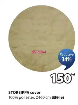JYSK Storsippa covor Ofertă