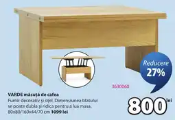 JYSK Varde masuta de cafea Ofertă