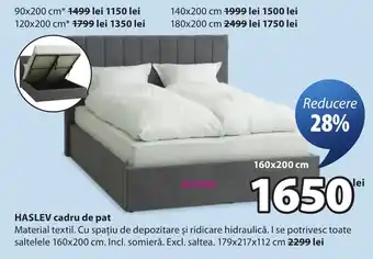 Haslev cadru de pat