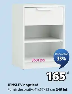 JYSK Jenslev noptieră Ofertă