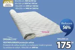JYSK Dreamzone vestrefjorden protectie saltea Ofertă