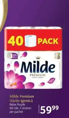 Selgros Milde Premium Hârtie igienică Ofertă