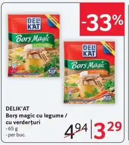 Selgros DELIK’AT Borș magic cu legume / cu verdețuri Ofertă