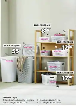 JYSK Infinity coşuri Ofertă
