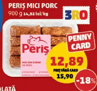 Periș mici din carne de porc