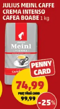 Penny Julius Meinl Caffe Crema Intenso Ofertă